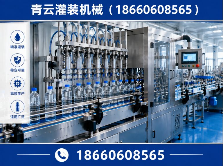 寒亭区青云灌装机械展示图